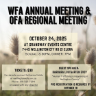 WFA AGM and OFA Regional Meeting